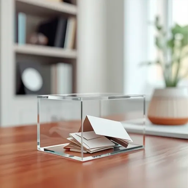 Caja multiusos de acrílico transparente - imagen 7