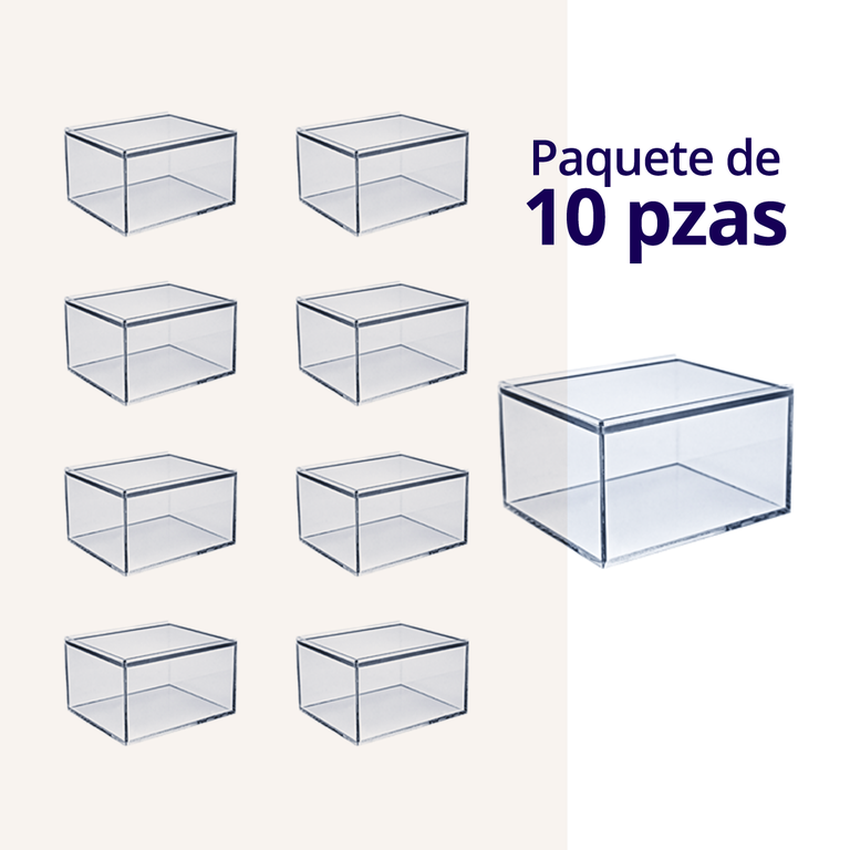 Caja multiusos de acrílico transparente - imagen 4