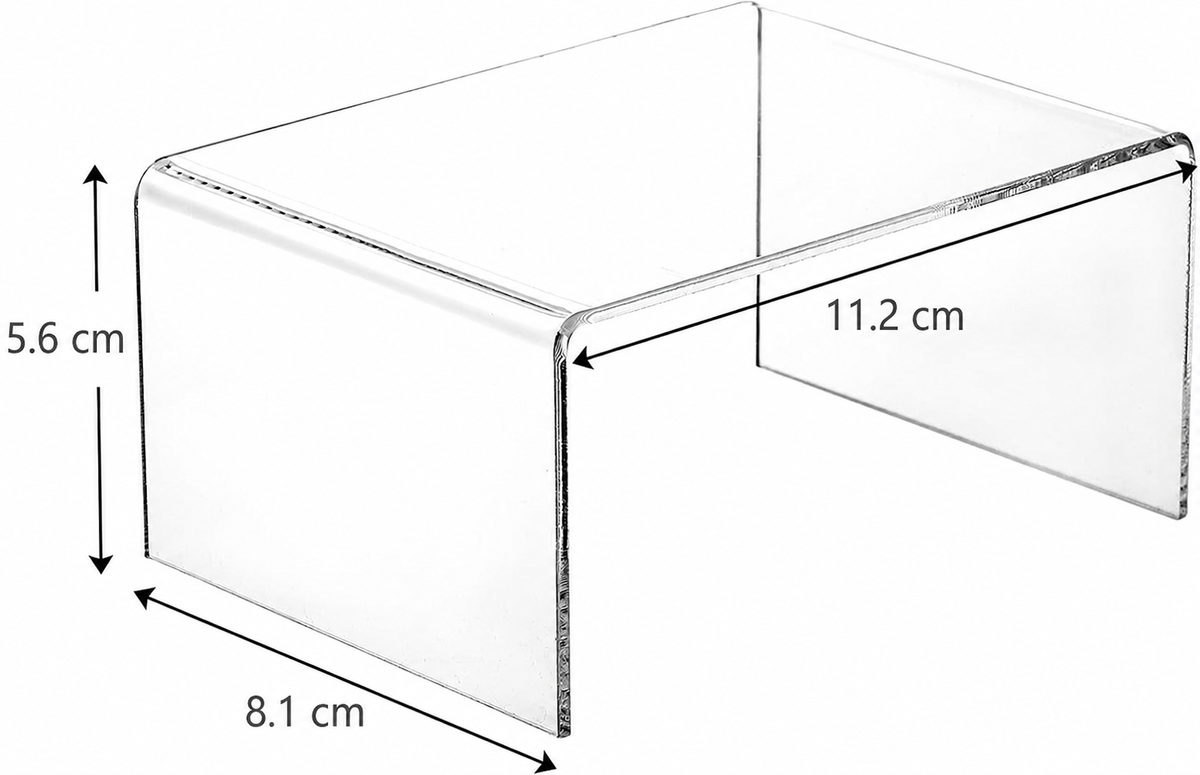 Medidas de grapa mini: 11.2 por 8.1 por 5.6 cm