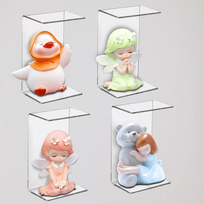 Grapas minis de acrílico para exhibir figuras