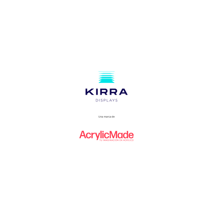 KIRRA Displays, una marca de Acrylic Made